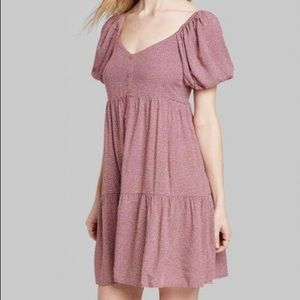 NWT! Wild fable babydoll dress